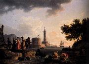 VERNET, Claude-Joseph A Seashore china oil painting artist